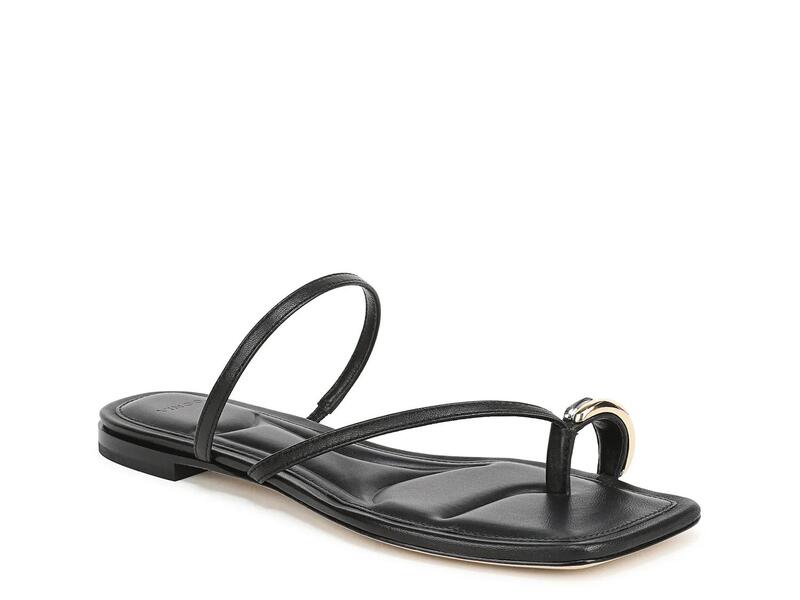 ヴィンス レディース シューズ サンダル VincePolli Sandal - Women's Black Leather ブラック