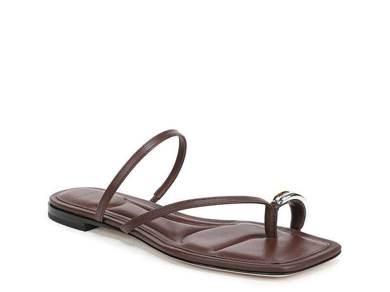 ヴィンス レディース シューズ サンダル VincePolli Sandal - Women's Dark Brown Leather ブラウン