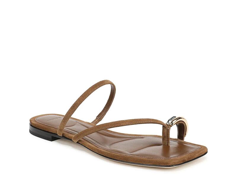 ヴィンス レディース シューズ サンダル VincePolli Sandal - Women's Elmwood Brown Suede ブラウン