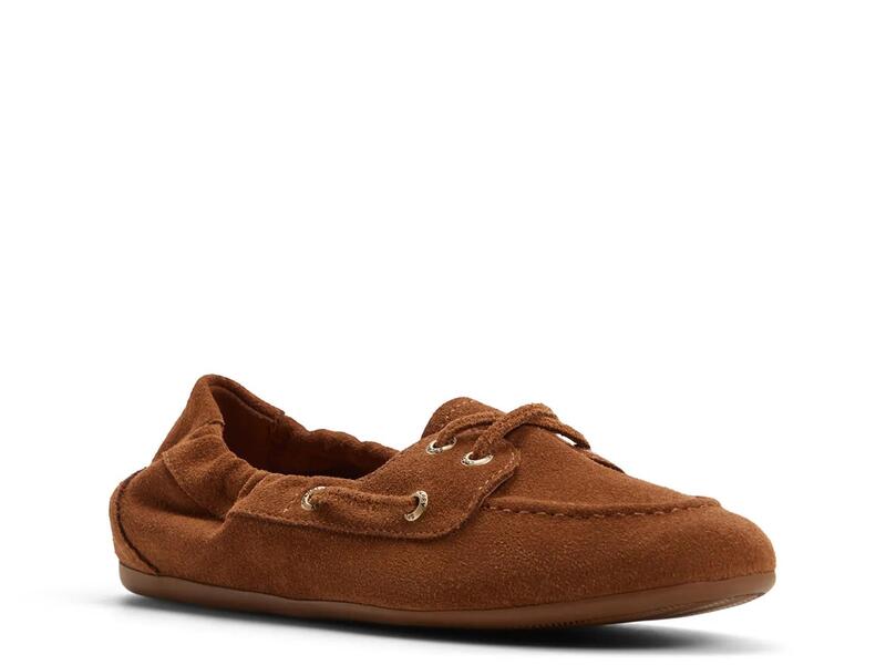 スペリー レディース シューズ SperrySlim Sail Boat Shoe Tan Suede タン レディース靴-靴