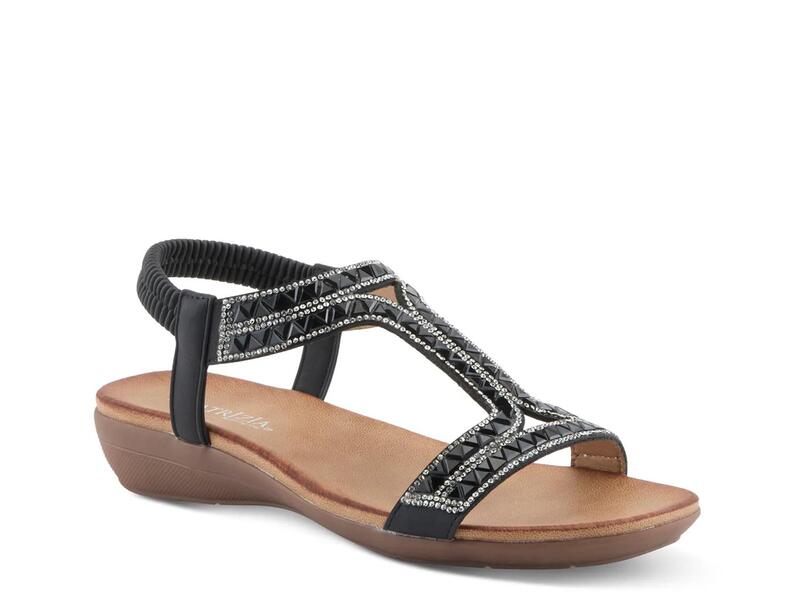 パトリシア レディース シューズ サンダル PatriziaSaevi Wedge Sandal Black 黒いこと