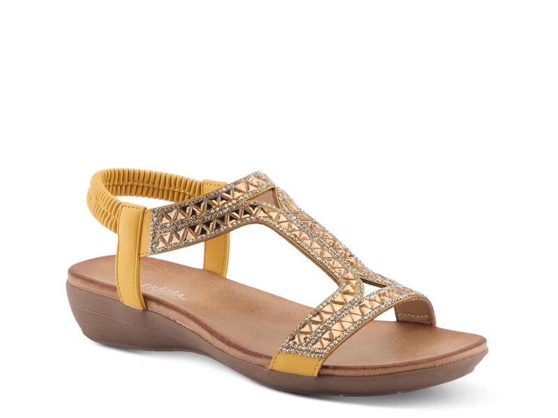 パトリシア レディース シューズ サンダル PatriziaSaevi Wedge Sandal Yellow 黄色