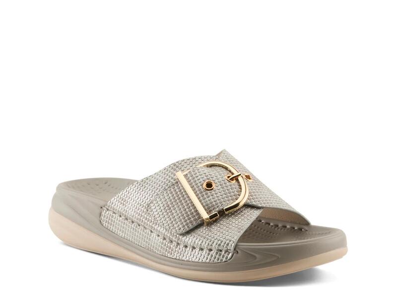 フレクサス レディース シューズ サンダル FlexusBrewer Sandal Grey 薄墨色