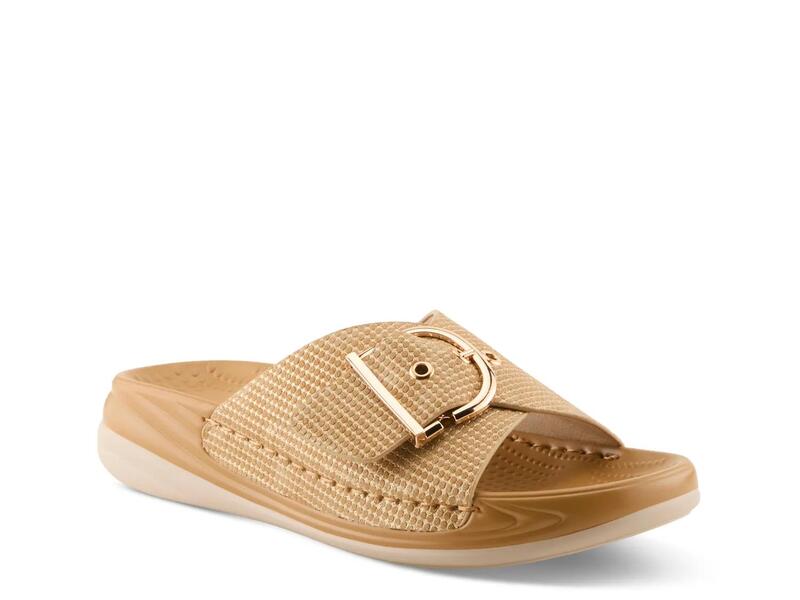 フレクサス レディース シューズ サンダル FlexusBrewer Sandal Tan タン