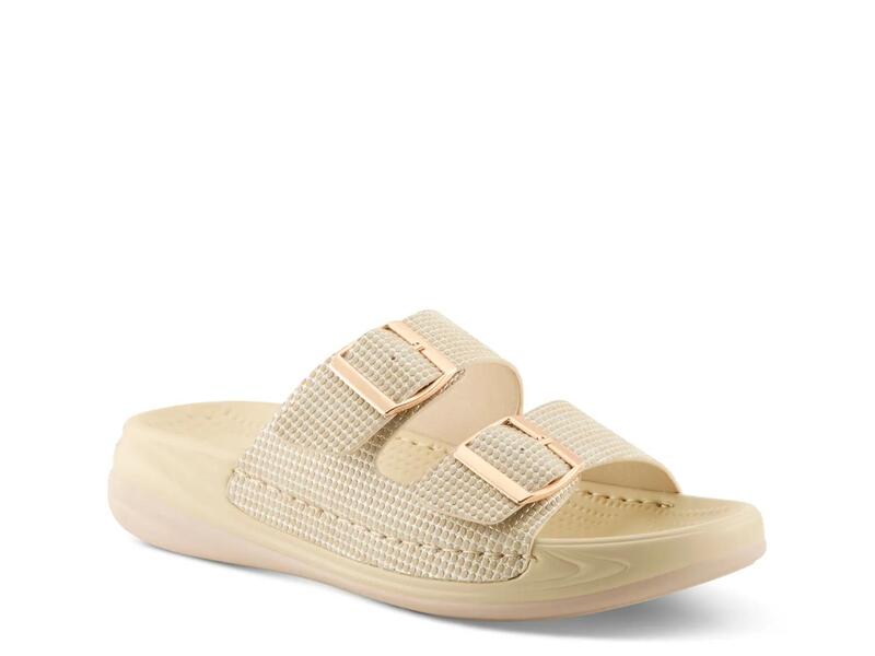 フレクサス レディース シューズ サンダル FlexusButtermere Sandal Bone White Metallic 白いこと