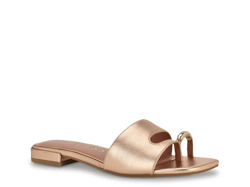 ゲス レディース シューズ サンダル GuessTablita Sandal Gold Metallic ゴールド