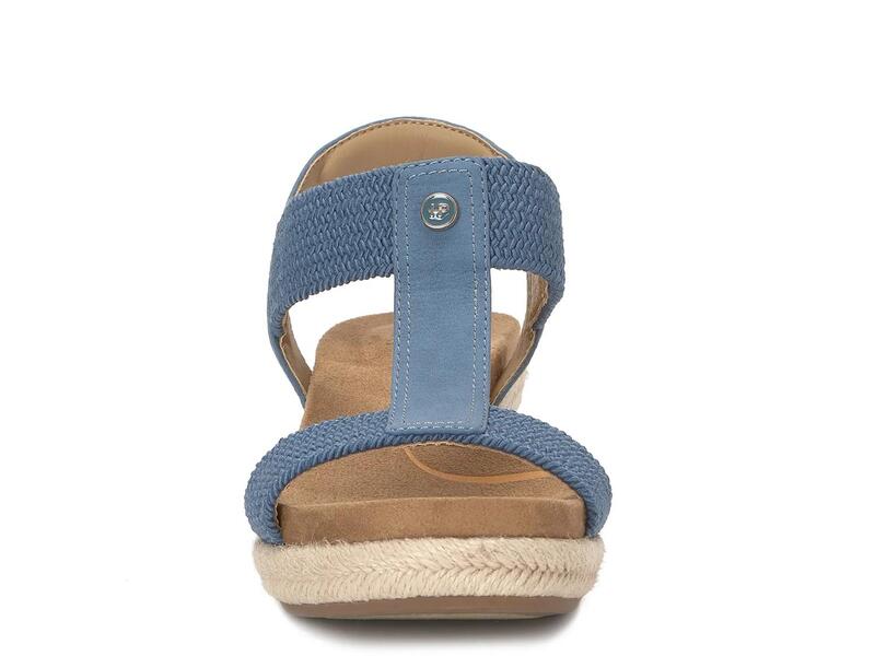 ハッシュパピー レディース シューズ サンダル Hush PuppiesTimina Espadrille Wedge Sandal Blue 青み