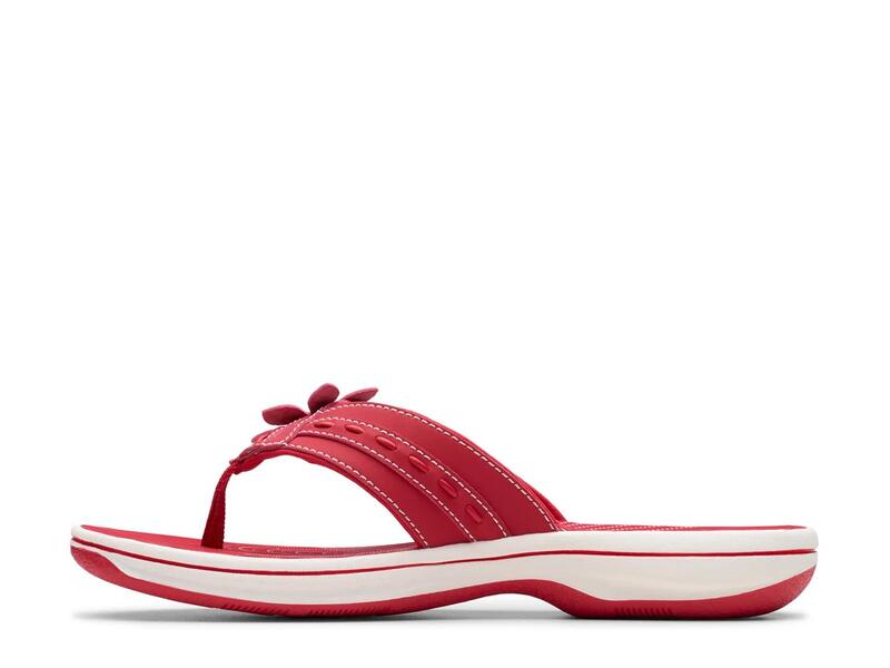 クラークス レディース シューズ サンダル ClarksBreeze Opal Sandal Red レッド｜ReVida 店