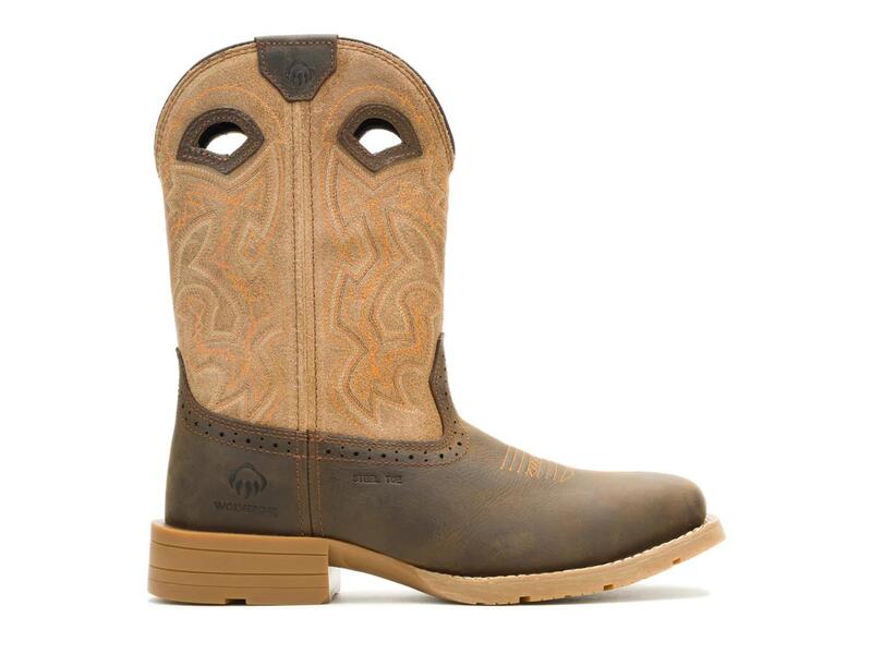 ウルヴァリン メンズ シューズ ブーツ・レインブーツ Tシャツ WolverineWheatland Steel Toe Wellington Hyperrest Work Boot - Men's Coyote Brown ブラウン 34,320円