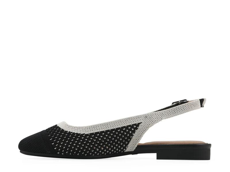 白いこと御山 レディース シューズ パンプス White MountainBonie Flat Black/Cream 皮膚軟化剤 パンプス-靴-レディース靴