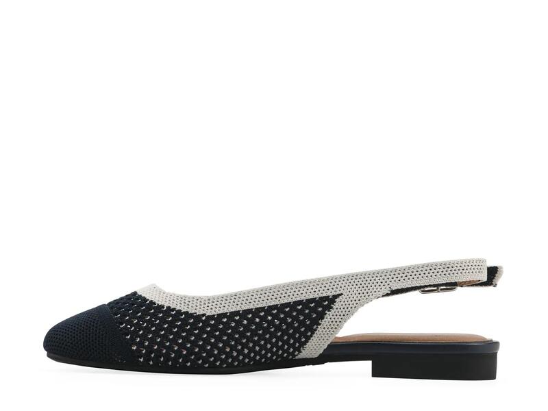 ホワイトマウンテン レディース シューズ パンプス White MountainBonie Flat Navy/Cream クリーム|ReVida 店