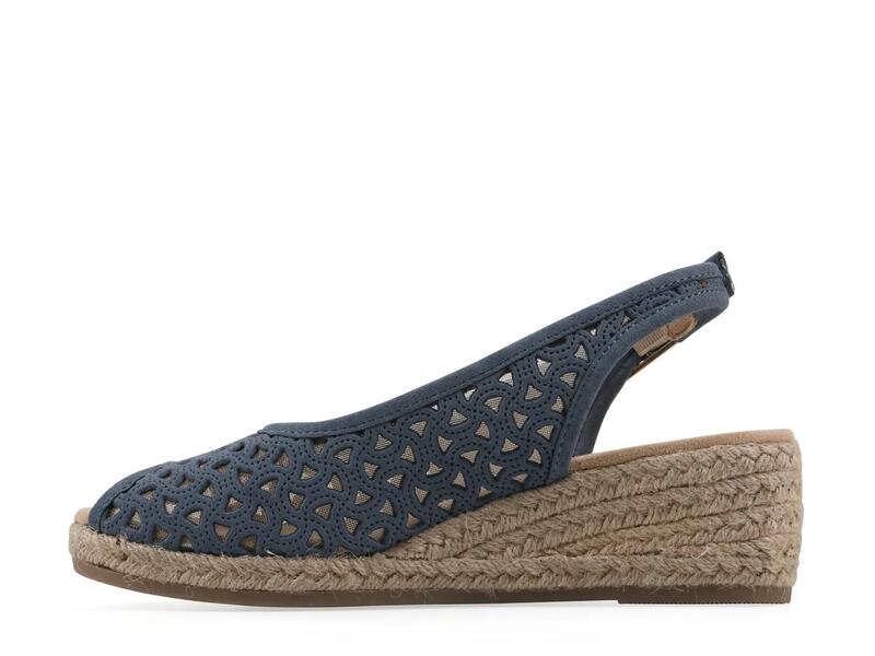 ホワイトマウンテン レディース シューズ サンダル White MountainMaizespadrille Wedge Sandal Dark Ink Blue ブルー