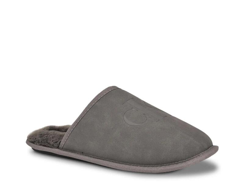 カルバンクライン メンズ シューズ サンダル Calvin Klein Xavery Slipper Grey グレー