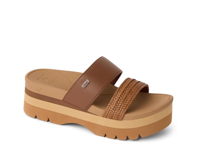 岩礁 レディース シューズ サンダル Reef Banded Horizon 2.5 Sandal Brown 赤銅色