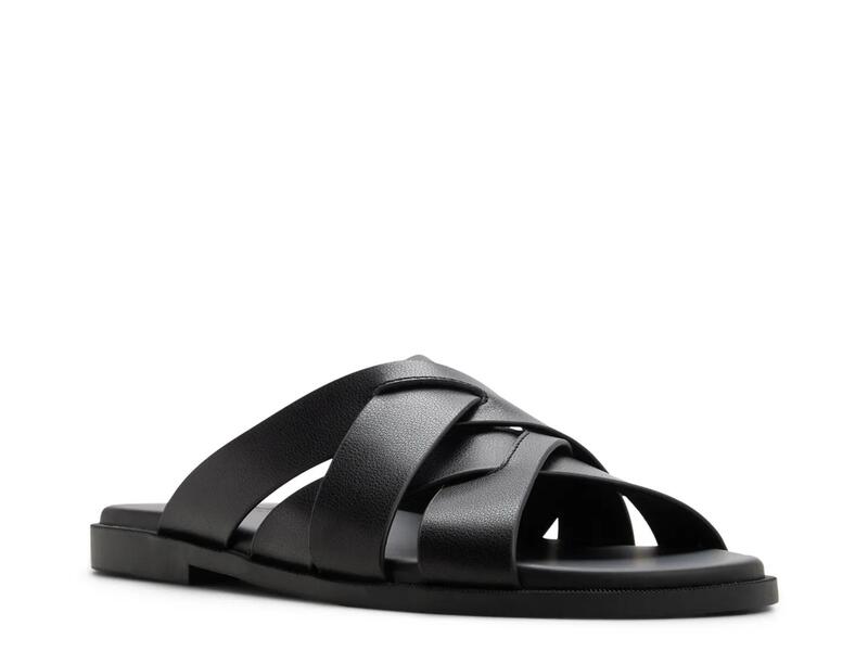 アルド メンズ シューズ サンダル Aldo Birchill Sandal Black Leather ブラック