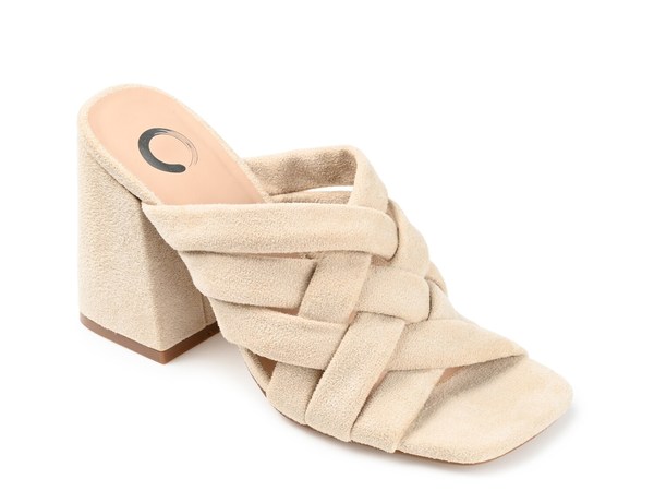 ジュルネ コレクション レディース シューズ サンダル Journee Collection Dorisa Slide Sandal Ivory アイボリー