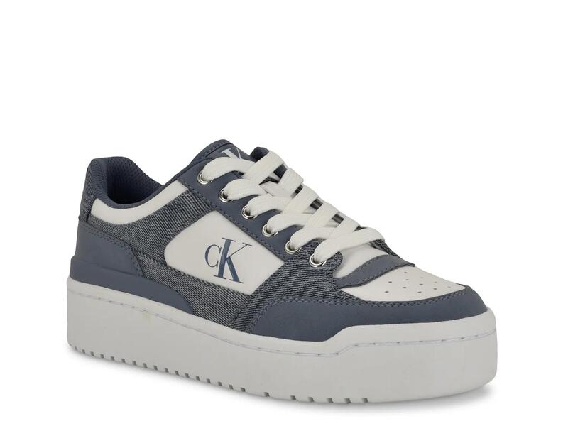 カルバンクライン レディース シューズ スニーカー プラットフォーム Calvin Klein Alondra Platform Sneaker Off White オフホワイト