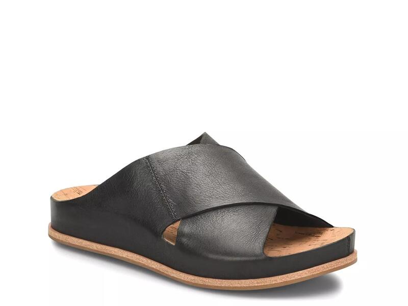 コークイーズ レディース シューズ サンダル Kork-Ease Tutsi Cross Band Sandal Black ブラック|ReVida 店
