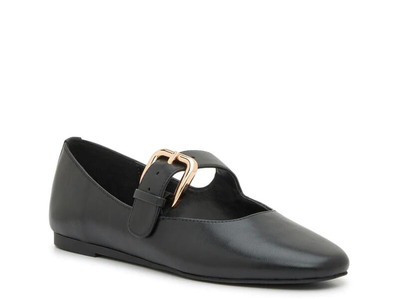 スティーブ マデン レディース シューズ パンプス Steve Madden Zarah Mary Jane Flat Black 黒いこと