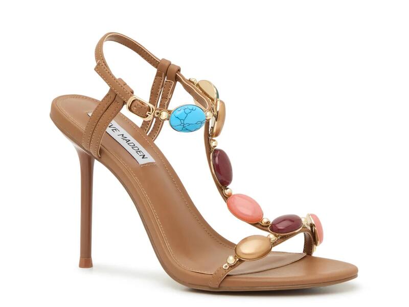 スティーブ マデン レディース シューズ サンダル Steve Madden Demetra Sandal Cognac Multicolor マルチ色合い 靴-レディース靴-サンダル