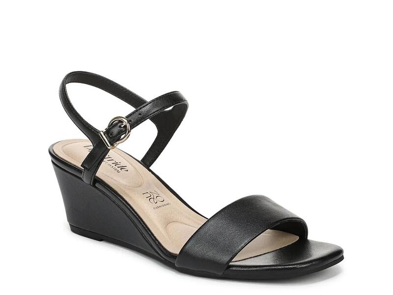 ライフストライド レディース シューズ サンダル LifeStride Sawyer Wedge Sandal Black ブラック