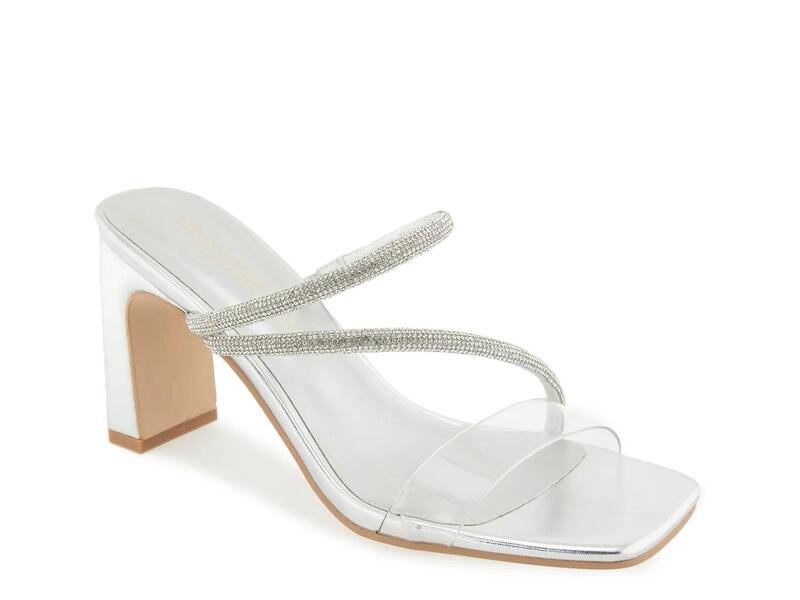 クリスチャン シリアノ レディース シューズ サンダル Christian Siriano New York Felicity Sandal Silver/Clear シルバー