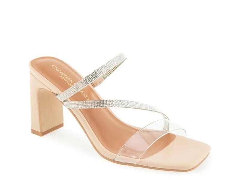 クリスチャン シリアノ レディース シューズ サンダル Christian Siriano New York Felicity Sandal Champagne/Silver Metallic シャンパン