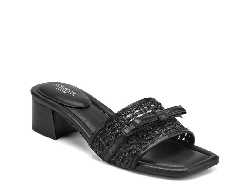 鍵を掛ける界面 レディース シューズ サンダル Rockport Clarice Sandal Black 黒いこと サンダル-レディース靴-靴