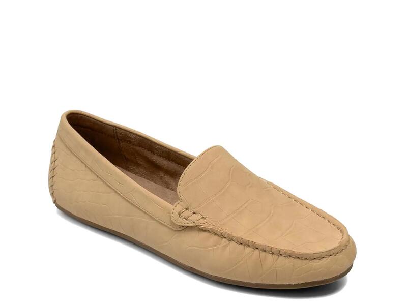 エアロソールズ レディース シューズ スリッポン・ローファー Aerosoles Over Drive Loafer Beige ベージュ画像
