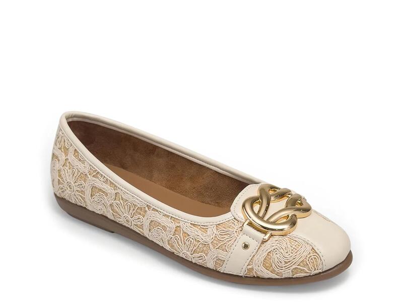 エアロソールズ レディース シューズ パンプス Aerosoles Big Bet Ballet Flat Light Natural