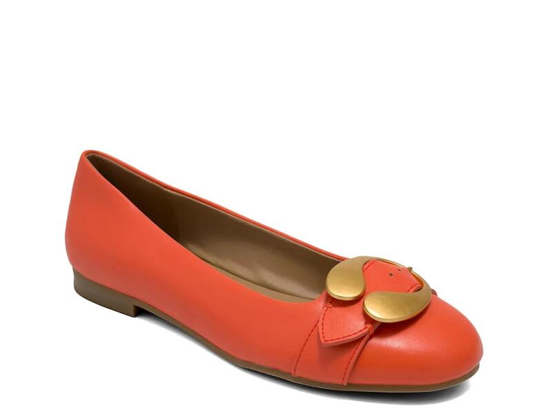 エアロソールズ レディース シューズ パンプス Aerosoles Paradise Flat Orange オレンジ色