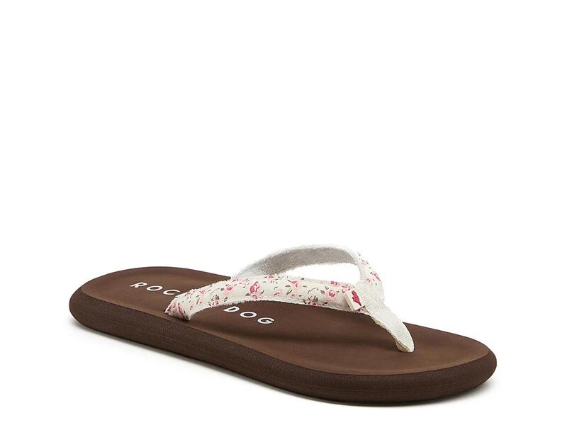ロケットドッグ レディース シューズ サンダル Rocket Dog Sunset Slim Flip Flop Beige/Multicolor Floral Print ベージュ