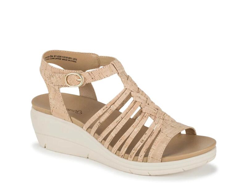 ベアトラップス レディース シューズ サンダル Baretraps Enara Wedge Sandal Natural 15,914円