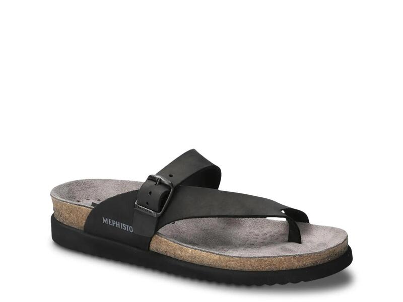 メフィスト レディース シューズ サンダル Mephisto Helen Sandal Black Nubuck ブラック|ReVida 店