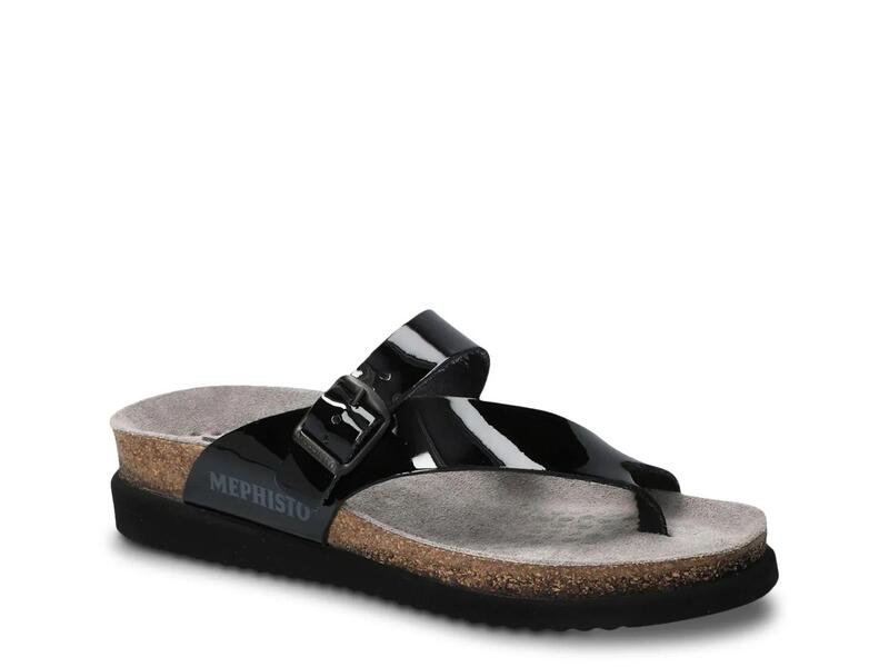 メフィスト レディース シューズ サンダル Mephisto Helen Sandal Black Patent ブラック｜ReVida 店 36,920円