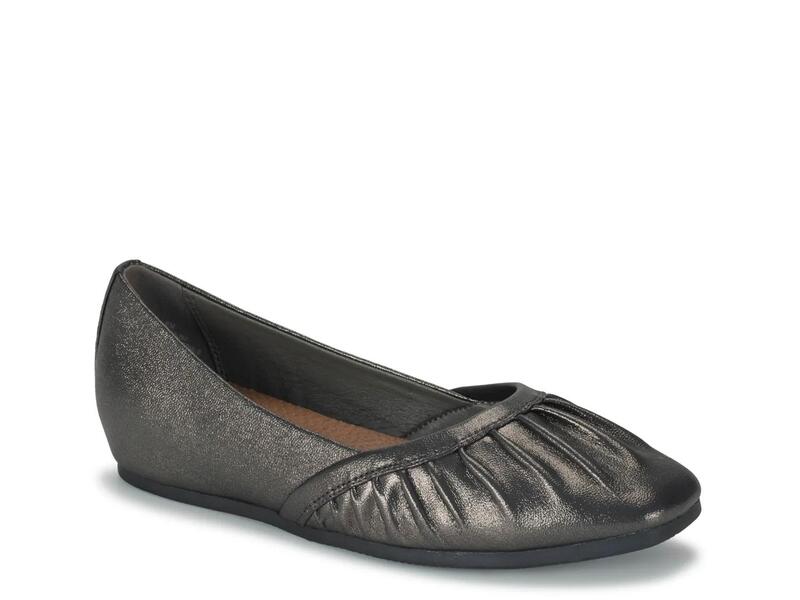 ベアトラップス レディース シューズ パンプス Baretraps Charlie Flat Black Suede ブラック