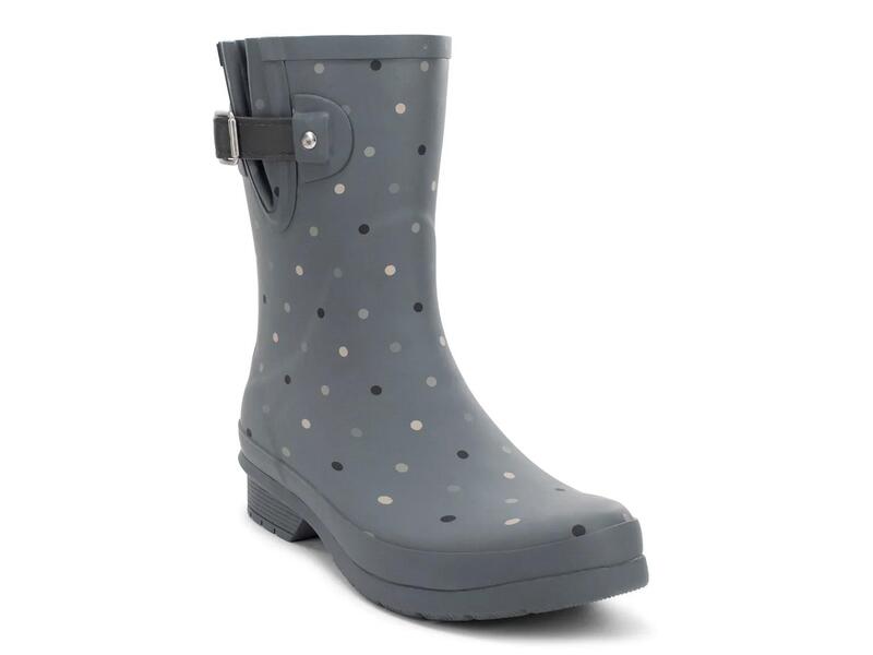 チョーカ レディース シューズ ブーツ・レインブーツ ダウン Chooka Downpour Dot Rain Boot - Women's Grey/Multicolor Polka Dots グレー|ReVida 店