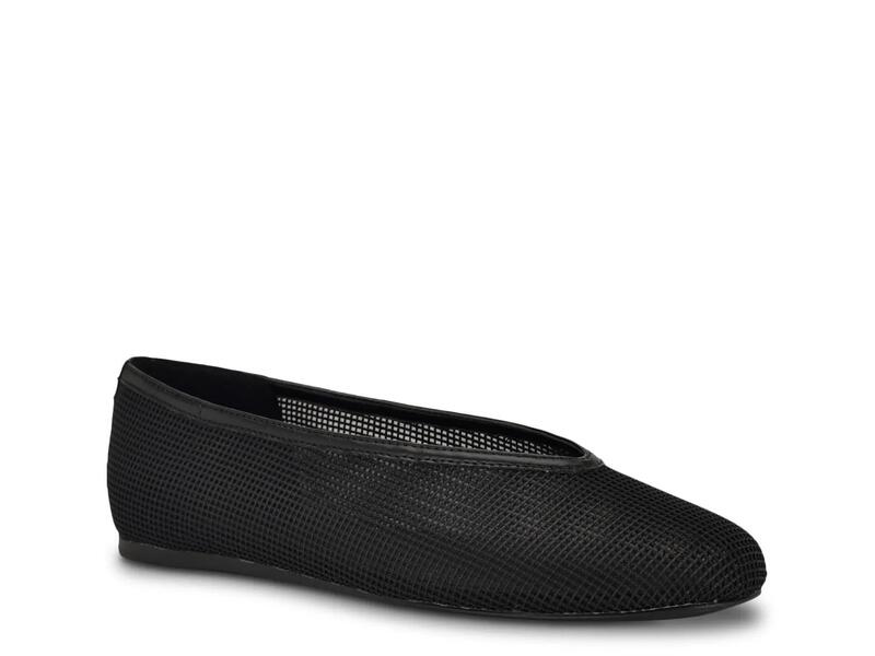 カルバンクライン レディース シューズ パンプス Calvin Klein Zinya Flat Black 黒いこと