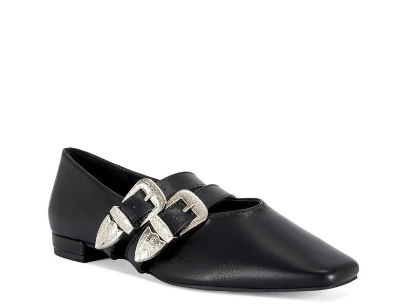 アザレア ワン レディース シューズ パンプス Azalea Wang Marius Mary Jane Flat Black ブラック