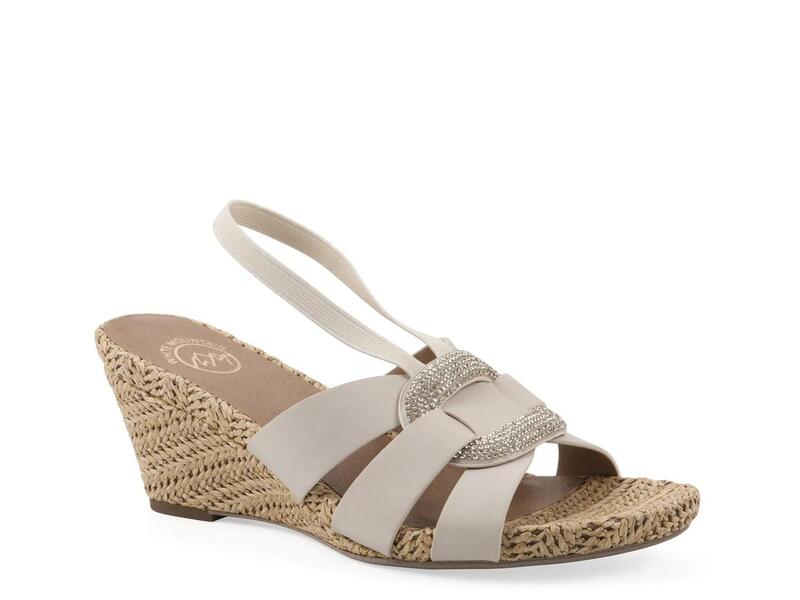 ホワイトマウンテン レディース シューズ サンダル White Mountain Atavi Wedge Sandal Eggshell White ホワイト｜ReVida 店 14,976円