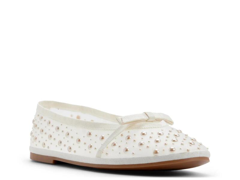 アルド レディース シューズ パンプス Aldo Aurabella Ballet Flat Off White オフホワイト｜ReVida 店