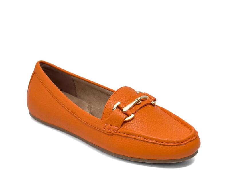 エアロソールズ レディース シューズ スリッポン・ローファー Aerosoles Day-Drive Loafer Orange オレンジ色
