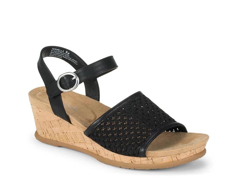 ベアトラップス レディース シューズ サンダル Baretraps Fernelle Wedge Sandal Black ブラック