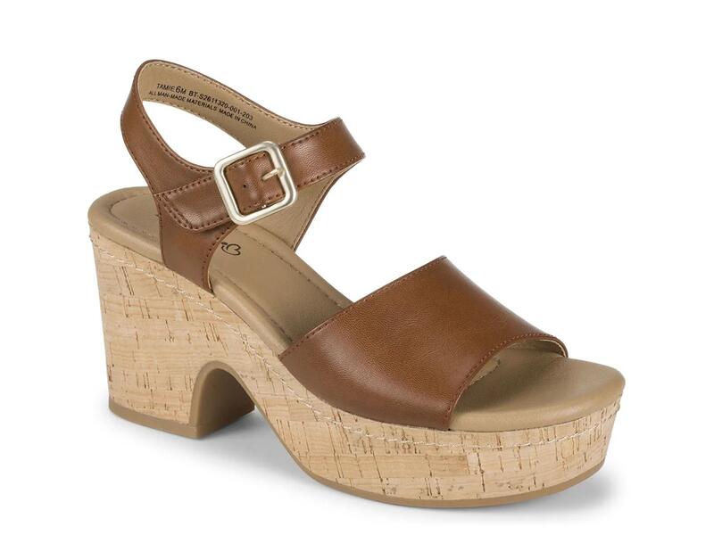 ベアトラップス レディース シューズ サンダル プラットホーム Baretraps Tamie Platform Sandal Dark Brown 赤銅色