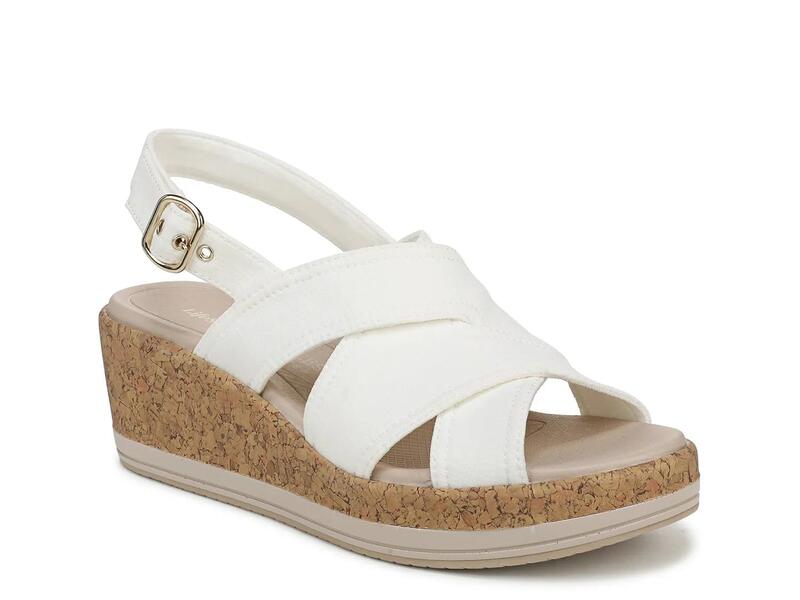 ライフストライド レディース シューズ サンダル LifeStride Rye Wedge Sandal White 白いこと