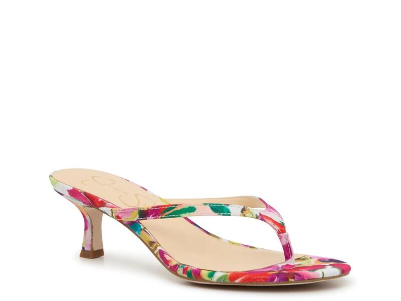 ジェシカシンプソン レディース シューズ サンダル Jessica SimpsonYuri Sandal Multicolor Floral Print Fabric マルチカラー｜ReVida 店