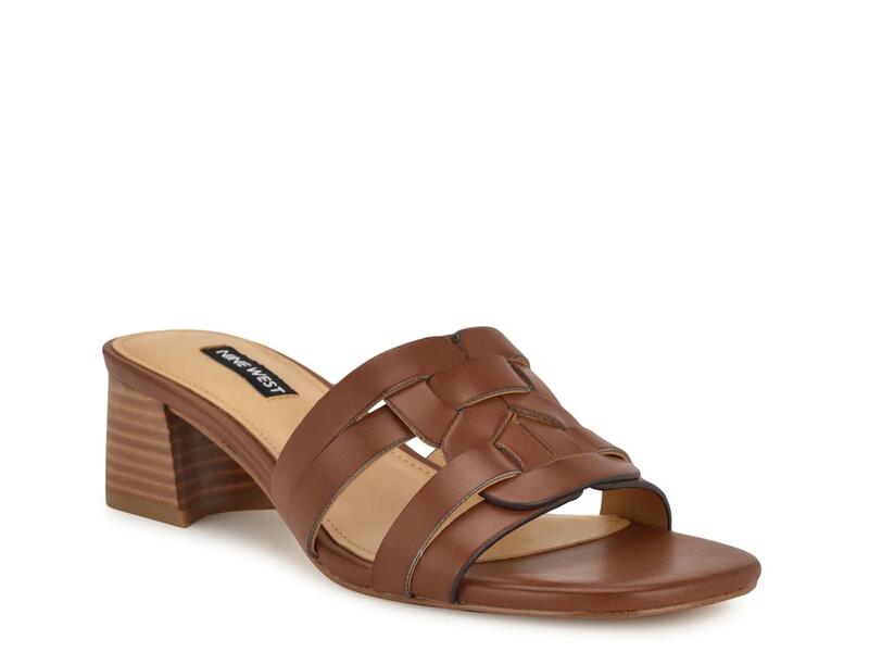 ナインウェスト レディース シューズ サンダル Nine WestGennie Sandal Dark Brown 赤銅色