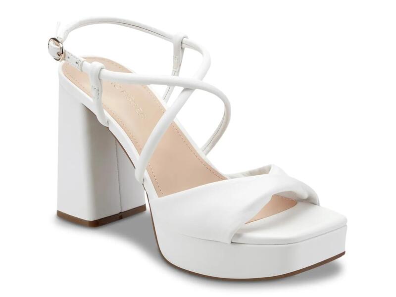 マークフィッシャー レディース シューズ サンダル プラットホーム Marc FisherGlady Platform Sandal White 白いこと