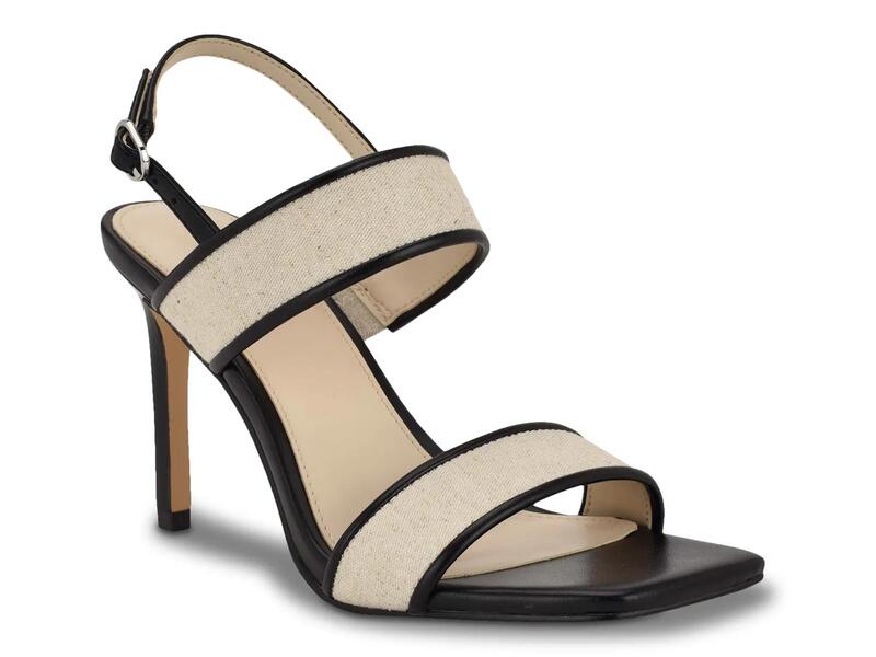 カルバンクライン レディース シューズ サンダル Calvin KleinAmour Sandal Beige/Black ブラック