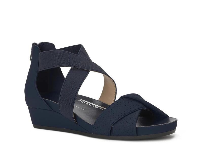 ケリー＆ケイティ レディース シューズ サンダル Kelly & KatieNichelle Wedge Sandal Navy ネイビー